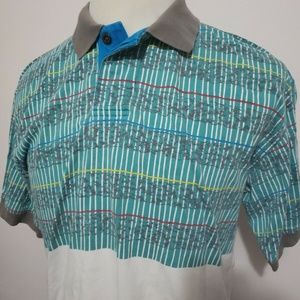 Greg Norman Reebok Vtg Men Large S/S Polo Shirt